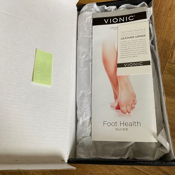 Vionic Flip Flops Women 6 Brown Pink‎ Rest Ricci Thong Sandals Leather Beaded - Picture 8 of 13